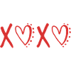 XOXO Valentines Day Love