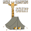 GIRAFFE MEIN CAMPING-SHIRT