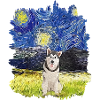 Starry Night - Alaskan Malamute
