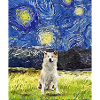 Starry Night - Akita