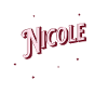 Nicole name personalized