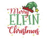 Merry Elfin Christmas Xmas Weihnachten