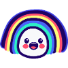Rainbow cute