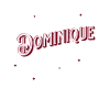 Dominique name personalized