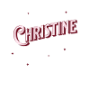 Christine names personalized