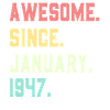 Awesome since January 1947