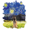 Starry Night - Belgian Tervuren