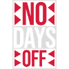 no days off quote