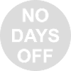no days off quote