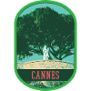 Escutcheon Illustration Suquet, Cannes, France