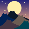 FULL MOON CATS MOUNTAINS