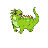 Kawaii leguan