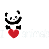 I love animals bear panda