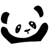 panda happy animal bear