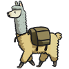 Alpaca Lama Hiking Gift Idea