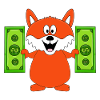 FUCHS - SPARFUCHS - GELD - GELDSCHEINE - TIER