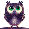 Hibou avec armure