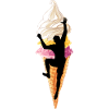 eisklettern eispickel klettern am eis
