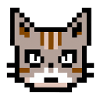 Pixelart Katze
