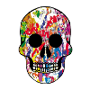 Totenkopf-Graffiti