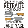 Retraité jardiner