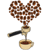 Liebe zur Espressomaschine
