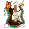 Dragon Rock Electric Guitar