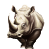 Cute Rhinoceros Rhino