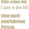 Grünschnabel