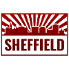 Sheffield Skyline Red Neon