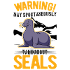Warning Seal Sea Lion