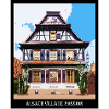 Alsatian half-timbered house