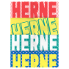 Herne Allemagne City Font Skyline