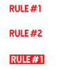 Geologist Rules