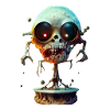 Zombie effrayant