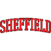 Sheffield Lettering Red on Black