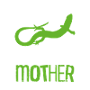 Fière mère lézard