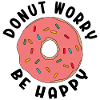Donut worry be happy