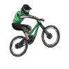 Mountain biker MTB