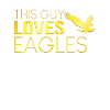 This guy loves eagles
