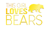 This girl loves bears