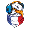 Tête d’aigle des États-Unis