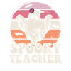 Teacher Halloween Ghost Spooky Teacher