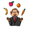 Monkey juggling