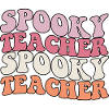 Teacher Halloween Ghost Spooky Teacher