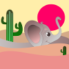 ELEPHANT DESERT LANDSCAPE - CACTI