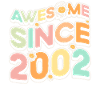 Fantastic Since 2002 Flower theme