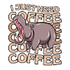Hippo Coffee Hippopotamus Cafe Hippopotamus