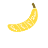 Diagramme de boucher Banane Fruit Fruit