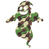 Halloween Ghost Camouflage Flag Ghost